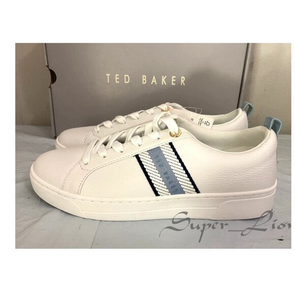 NEW Ted Baker Women's Leather Sneaker Shoes - Picture 1 of 9
